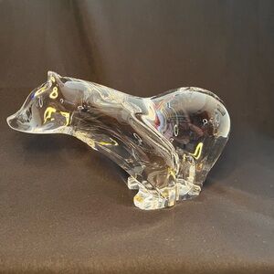 Baccarat Crystal Bear Special Edition RARE
